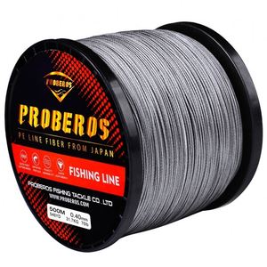 Hilo de Pesca de 9 Hebras, 500M, Línea de Pesca Verde/Gris/Azul/Rojo/Amarillo, Línea de PE Trenzada de 9 Hilos - Product Image 3