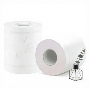 OEM ODM Best <strong>Angel</strong> Soft Virgin Wood Pulp <strong>Bath</strong> Tissue Paper Roll and Dust-free Eco-friendly Flushable, 12.5g, 4ply,105mmH - Product Image 1