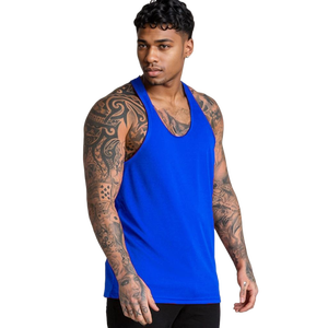 Alta calidad personalizado impreso gimnasio entrenamiento Fitness calle desgaste sin mangas ajuste 100 algodón - Product Image 3