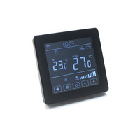 Thermostat intelligent numérique de fonction de Keycard de thermostat de RS485 Modbus FCU pour l'hôtel Hotowell