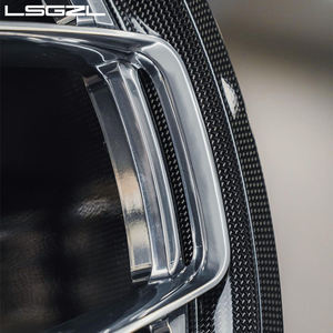 Rueda de fibra de carbono de 2 piezas personalizada, llanta forjada de 20 22 24 pulgadas, 5x130, 5x114,3, 5x120, rueda de coche de pasajeros para BMW Benz Porsche Ferrari - Product Image 4