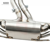 Tuyaux d'échappement Catback SD Valvetronic pour Porsche Cayenne S 2.9T V6 2018-2023, silencieux en acier inoxydable haute performance
