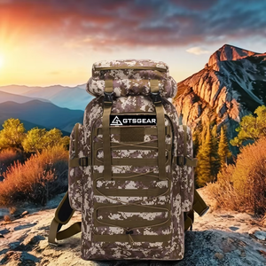 BPL101 C5 Mochila de caza de camuflaje táctico antirrobo del fabricante profesional Mochila impermeable para exteriores Montañismo - Product Image 1