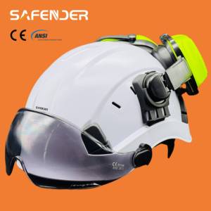 ABS 인증 EN397 안전 헬멧 안전모 HDPE 고글 실내외 클라이밍 라이딩 건설 산업용 구조 범프 캡 - Product Image 6