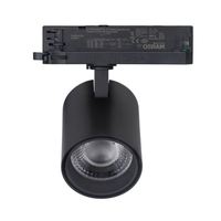Lámpara LED Inteligente de 30W, Regulable, de Alta Eficiencia, para Riel, Galería, Iluminación Empotrada, 4000K, COB, 4 Cables, Cuerpo de Aluminio