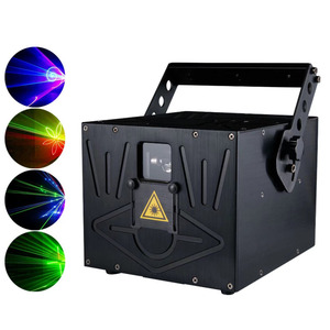 Maite chuyên nghiệp 5W LED Disco DJ ánh sáng hiển thị DMX512 RGB hoạt hình câu lạc bộ đêm sự kiện đám cưới sân khấu hiển thị - Product Image 3