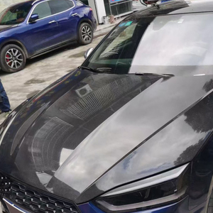Nouveau capot moteur avant en fibre de carbone 2016-2024 pour Audi A5 - Installation par visserie / Amélioration - Product Image 3