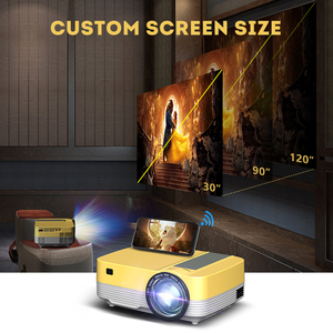 Nhà Máy OEM ODM Mini Xách Tay 720P HD LED LCD <span class=keywords><strong>Home</strong></span> Video Theater Chiếu Mới 720P LED Chiếu Với Giá Rẻ Giá - Product Image 6