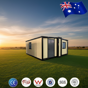 <span class=keywords><strong>Maison</strong></span> conteneur extensible prête à l'emploi, 2-3 chambres, en acier galvanisé, pliable et portable, préfabriquée - Product Image 1