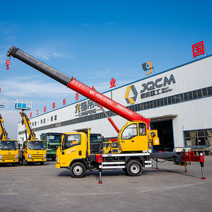 מכירת חיסול של JQCM - משאית מנוף חדשה של FAW-jiefang במשקל 5 טון, מנוף נייד במשקל <span class=keywords><strong>8</strong></span> טון, מתאים לעבודות הרמה באתר. - Product Image 3