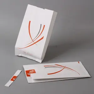 Saco de papel descartável para uso do ar, saco descartável para a farmácia