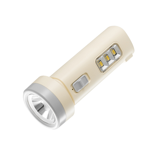 Portable Durable and High Brightness Rechargeable LED Torch EDC Flashlight 3W with SMD Side Light