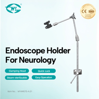 Support d'endoscope universel à verrouillage rapide en acier inoxydable WEIYE pour la neurologie, support chirurgical fiable pour la neurochirurgie
