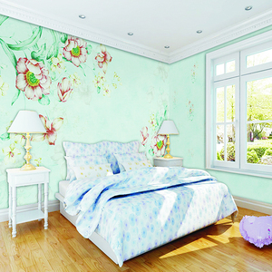 <span class=keywords><strong>Papier</strong></span> peint mural naturel floral imperméable et écologique pour hôtel, hôpital, chambre, salle à manger, salle <span class=keywords><strong>de</strong></span> sport personnalisable - Product Image 1