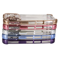 Nouveau modèle pour la série 17 Étui de téléphone portable antichoc en TPU avec support de cadre d'appareil photo et couleur personnalisée