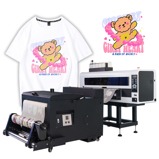 OKAI 24" Dtf Printer A1 Printing Machine Dual Head I3200 or Xp600 Dtf Printer for Cloth Printing