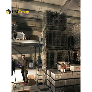 Paniers de grillage de <span class=keywords><strong>magasin</strong></span> de conteneur de stockage en acier en métal empilables du fournisseur <span class=keywords><strong>chinois</strong></span> pour la bouteille de vin de stockage - Product Image 4
