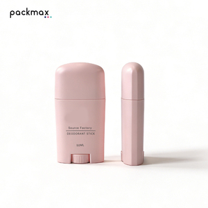 Private <b>Label</b> 50g Flat PP Disposable Biodegradable Recyclable Pulp Moulded Custom Logo Deodorant Sunscreen Stick - Product Image 4