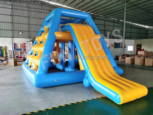 Scivolo d'Acqua Gonfiabile Triangolare IFUN in PVC per Parchi Commerciali, Piscine Esterne, Adulti <span class=keywords><strong>e</strong></span> Bambini, per Giardini, Resort <span class=keywords><strong>e</strong></span> Hotel - Product Image 5