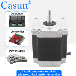 มอเตอร์สเต็ปเปอร์ไฮบริด <span class=keywords><strong>NEMA</strong></span> <span class=keywords><strong>23</strong></span> ขนาด 57 มม. แรงบิด 2 นิวตันเมตร 9.2 โวลต์ 2 แอมป์ แรงบิดสูง แม่เหล็กถาวร ได้รับการรับรองมาตรฐาน ROHS สำหรับระบบอัตโนมัติ - Product Image 4
