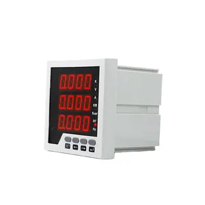 Best Quality Multifunction Intelligent Digital LCD Display Three-phase Network Power Meter Ammeter with RS485 Communication Func