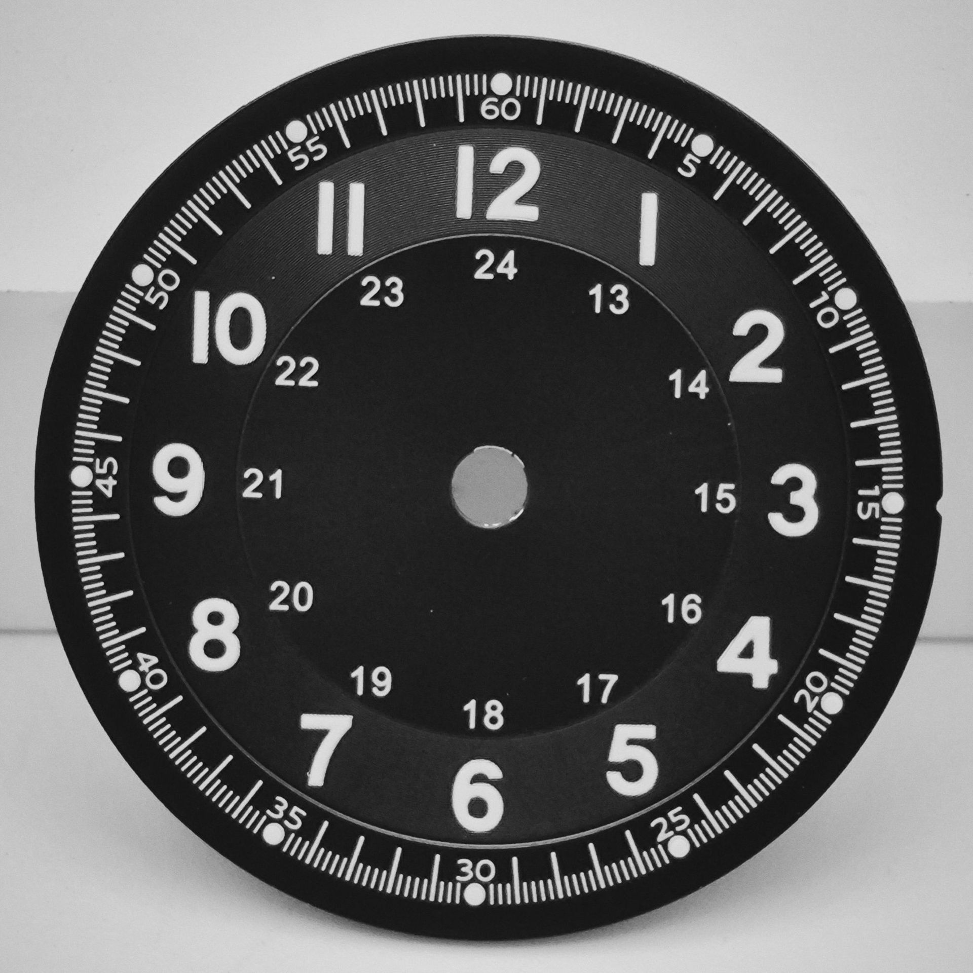 Noir avec du blanc
