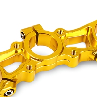 Pince triple légère en aluminium CNC pour moto électrique tout-terrain Sur Ron Light Bee S / Light Bee X.