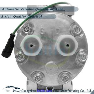 Compressore AC Auto per <span class=keywords><strong>IVECO</strong></span> EuroCargo 4894306 504185596 8500795 Sanden SD7H15-8090 SD7H15-8144 SD7H-8278 24 Volt - Product Image 4