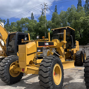 รถเกรดเดอร์ CAT140H น้ำหนัก 23000 กก. สภาพ 90% ของแท้จากญี่ปุ่น พร้อม EPACE สำหรับร้านขายวัสดุก่อสร้าง ปี 2021-2023 เครื่องยนต์มือสอง - Product Image 1