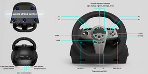 Volante da Gioco per PlayStation Volante per Giochi Ps4/<span class=keywords><strong>Switch</strong></span>/Xbox Series Volante da Corsa Gaming - Product Image 5