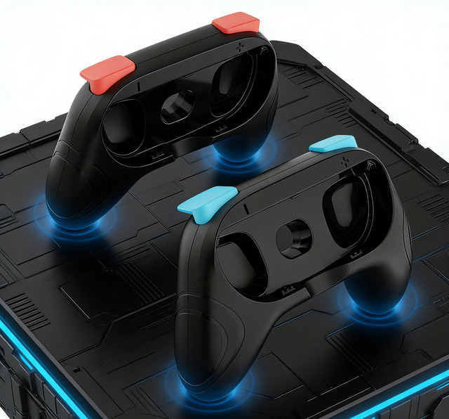 For Nintendo Switch 2 Controller Grip Wired ABS Hand Grips for Joy-Con Accessory Protective Gamepad Accessories