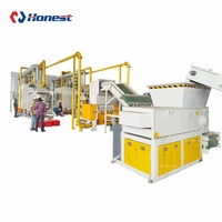 Machine granulatrice de cuivre à fonctionnement stable pour la séparation des fils mélangés usagés, avec une production de cuivre de haute pureté, pour usine de recyclage