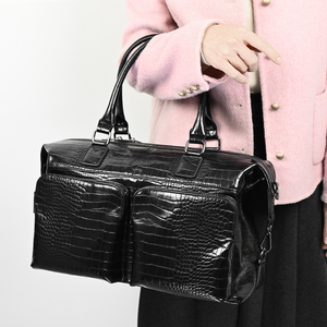 Borsa da viaggio di lusso personalizzata di alta qualità in pelle di coccodrillo pelle mamma da viaggio borsa per pannolini per bambini - Product Image 1