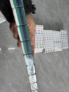 Juego de Mahjong Americano Moderno Personalizado de Alta Calidad para 4 Jugadores, Acrílico Tallado en Metal, para Sala de Estar - Product Image 2