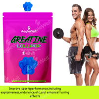 Aeglewell ODM OEM Marque Privée Sucettes à la Créatine Complément de Nutrition Sportive Idéal pour le Soutien Énergétique pour le Marché Américain