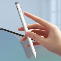 Stylet actif en métal à double pointe REXIAO pour iPhone. 18/ 17/16/15/14/13/12/11/X iPad Pro/Mini/Tablette/Téléphone//Kindle-Drawing