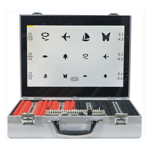 휴대용 검안 상자 모바일 검안 상자 19 인치 LCD 눈 차트 안경 종합 검안 장비 - Product Image 2