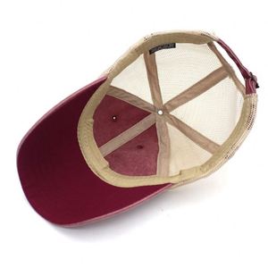 Gorras de Béisbol Clásicas Vintage de Sarga Lavada con Malla de 6 Paneles, Unisex, Lisas, para Deporte - Product Image 6