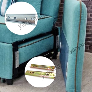 Yanyang Hidden mạ kẽm đồ nội thất lồng vào nhau Snap nối 157mm Chiều dài cắt sắt sofa Doanh nối - Product Image 6