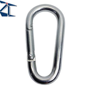 ZCKH-8BS Carbon thép mùa xuân Snap móc Carabiner kẹp cho cắm trại ngoài trời kim loại khóa leo cây treo đồng bằng móc - Product Image 4