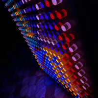 Jeu mural interactif lumineux Moetry : Jouet éducatif sensoriel DIY avec planche à broches LED pour la reconnaissance des couleurs et l'association lumineuse