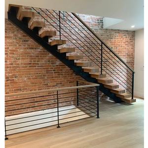 ステンレス鋼屋外ガードレールマットブラック304ケーブル手すりポスト手すり - Product Image 5