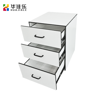 Huajiale usine Offre Spéciale <span class=keywords><strong>cabinet</strong></span> <span class=keywords><strong>dentaire</strong></span> mobile stratifié haute pression armoire mobile à trois tiroirs - Product Image 1