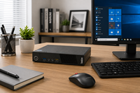 Mini-ordinateur de bureau ThinkCentre M93p Barebone 4e génération, propre, sans rayures, grade A, testé et fonctionnel