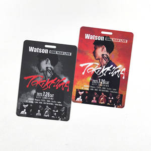 รับทำบัตรเข้างาน PVC เคลือบลามิเนต ปริมาณน้อย พร้อมโลโก้แบบกำหนดเอง สายคล้องคอสำหรับงานอีเว้นท์ - Product Image 5