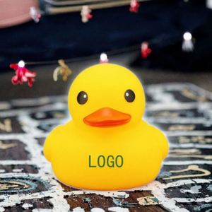 Oem/Odm Factory Sales Cute Plastic Rubber Duck Funny Expressions Sound Water <b>Bath</b> Toy for 5 to 7 Years - Product Image 3