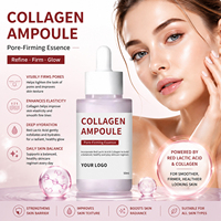 Sérum Ampoule Raffermissant au Collagène Lacto Rouge en Promotion – Réduit les Pores, Améliore l'Élasticité de la Peau, Hydratant et Raffermissant pour le Visage