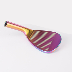 Logo personnalisé Clubs de <span class=keywords><strong>golf</strong></span> à face de fraisage complète tangage de sable 60 70 72 degrés cale arc-en-ciel manche en acier - Product Image 4