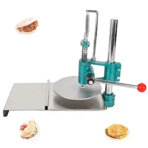Manual Pizza Dough Pastry Press Machine Chapati Presser Sheeter Dough Flattening Equipment
