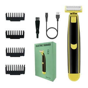 Tondeuse intime pour hommes, rasoir électrique pour l'aine et les parties intimes, rasoir corporel étanche pour les zones sensibles avec lame en céramique - Product Image 6